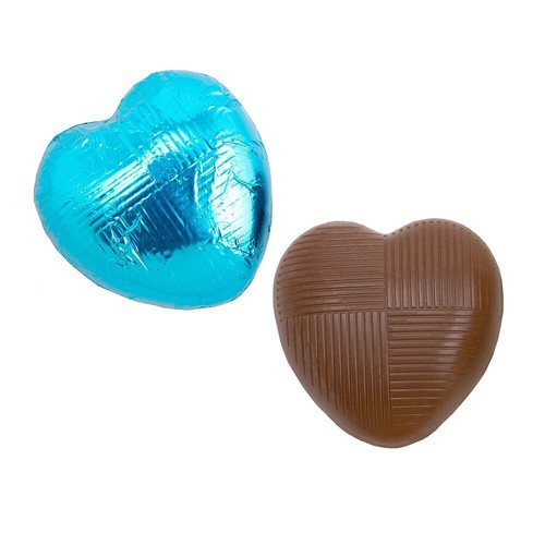 Milk Chocolate Foil Wrapped Hearts (x82 Hearts) - Picture 42 of 46