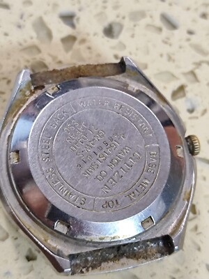 VINTAGE Citizen 71-0440 Day Date Cal 8200 Automatic Woring | eBay