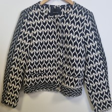 Maison Scotch Geometric Jacket - Size 3 - New, No Tags