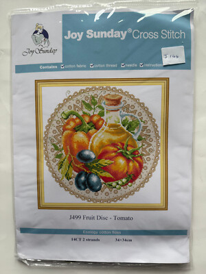 Joy Sunday Kreuzstich-Set - Obstscheibe - Tomate J499