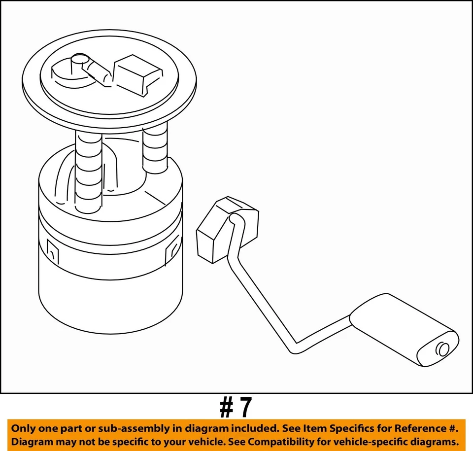 Used Fuel Pump fits: 2015 Nissan Murano  Grade A - Image 4 of 4