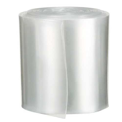Gaine Thermorétractable Sourcing Map PVC Transparent - Diamètre 58 Mm, Longueur 10 M - Pour Protection Batterie Et Bricolage - 4