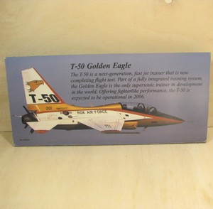 T 50 Golden Eagle Jet Lockheed Martin Offices Wall Hanging