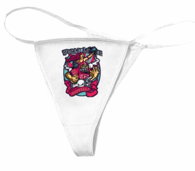 Damen String Tanga FOOTBALL WORLD LEAGUE Fussball AMERICAN FOOTBALL TEAM COLLEGE
