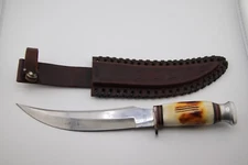 7.5" Hand-Made in Pakistan of High Carbon Steel Hunting Knife