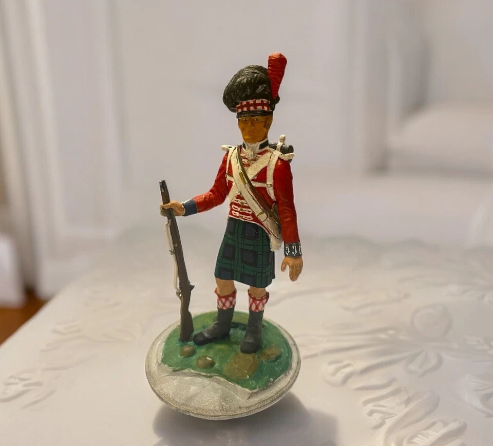 Reloj W. Britain Napoleónico Británico 42º Negro Highlander At Port Arms Serie 77 Foto 3 de 4