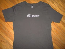 SAUDER FURNITURE LOGO T SHIRT Archbold Ohio Ready To Assemble Woodworking LARGE