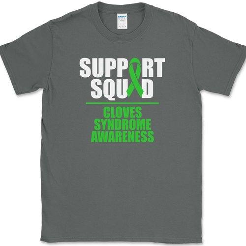 CLOVES SYNDROME Awareness T-Shirt Fund Raiser Group Team Tee - Picture 3 of 10