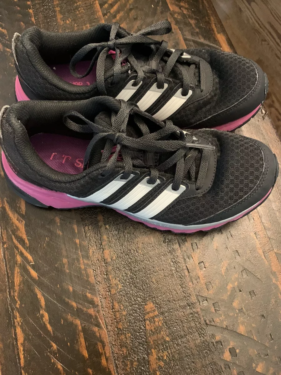 Varios implícito Ondular Cute Women&#039;s Adidas Run Smart Running Shoes Black/Pink Size 6 Mint  Condition | eBay