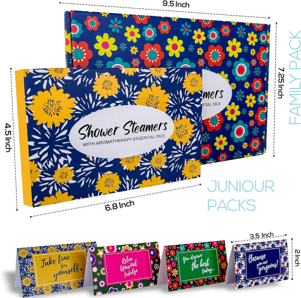 Shower Steamers for Women 24Pc Shower Bombs Aromatherapy Gift Set W