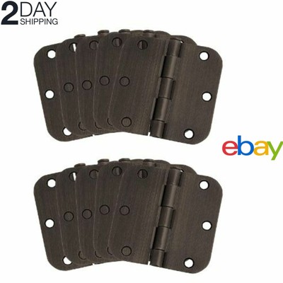 3 5 Oil Rubbed Bronze Interior Door Hinges 5 8 Radius Hinge