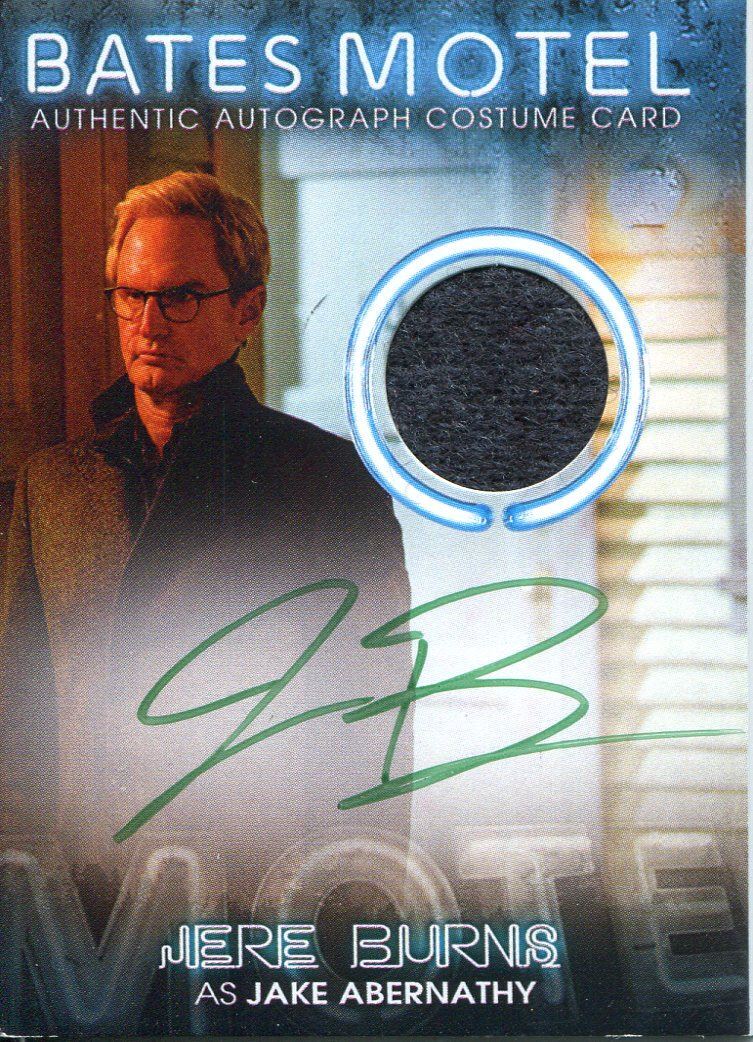 Bates Motel San Diego Costume Card SDBC4 Jere Burns