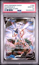 Arceus V 166/172 Brilliant Stars Alt Art PSA 10 GEM MINT 2022 Pokemon English on eBay