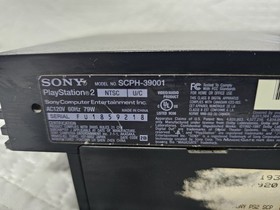 Sony PlayStation 2 PS2 Fat Bundle SCPH-39001 Tested/Working!