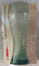 McDonald's Coca-Cola Limited Edition 1899 Contour Glass 125 Years 2011 Boxed