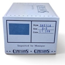 Vintage Monique Expressions Sheila Doll Wig 8-9 Light Brown Braided Modacrylic
