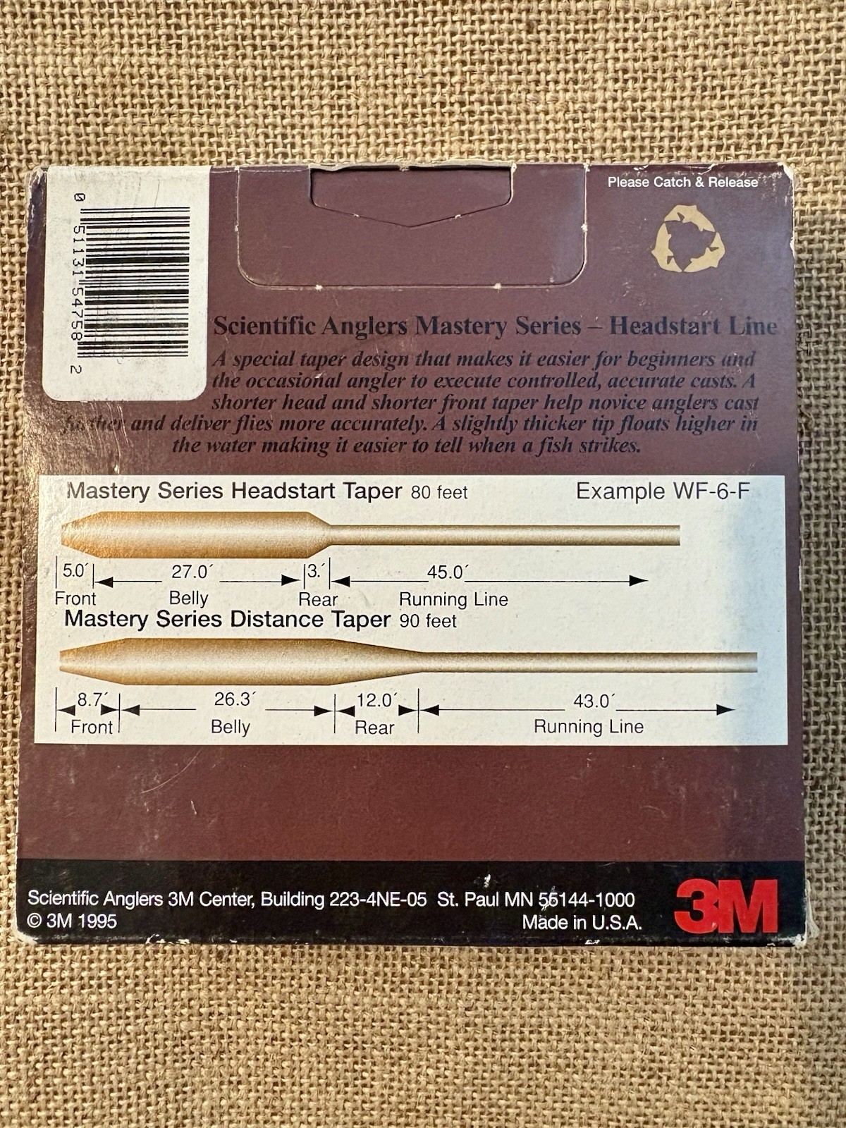 Scientific Anglers Mastery Series Headstart Fly LIne WF-7-F