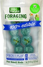 Foraging Instincts Peck n Play Interactive Treat, 2 Ounce, for Small Birds