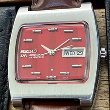 PROF SERVICED Vintage November 1969 Seiko Auto LM LordMatic 5606-5030 2 Straps