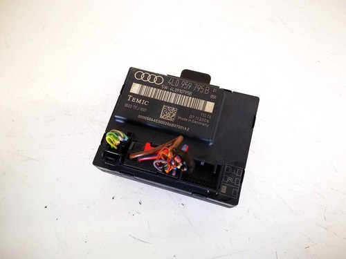 Audi Q7 2007 Door control relay (DOOR CONTROL UNIT MODULE ECU ) 4l #2423928-91