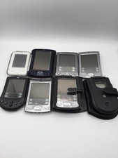 Lot of 8 Vintage Palm PDAs - Tungsten E m515 - Some Cases - Untested - AS IS