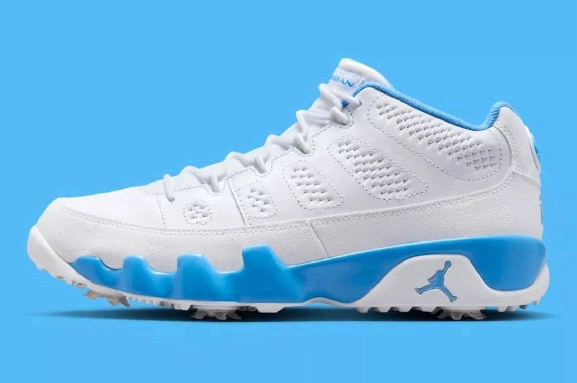 NEW Nike Air Jordan Men's Golf Shoes White University Blue FJ5934