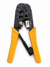Fluke Networks RJ45 RJ11 RJ12 Modular Plug Crimp Tool 8P 6P Ethernet Crimper