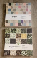 NEW The Paper Studio Theodosia Square 12" X 12", Glasshouse Scrapbook Paper Pad