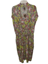 ANNE KLEIN Multi-color Dress Floral Size M