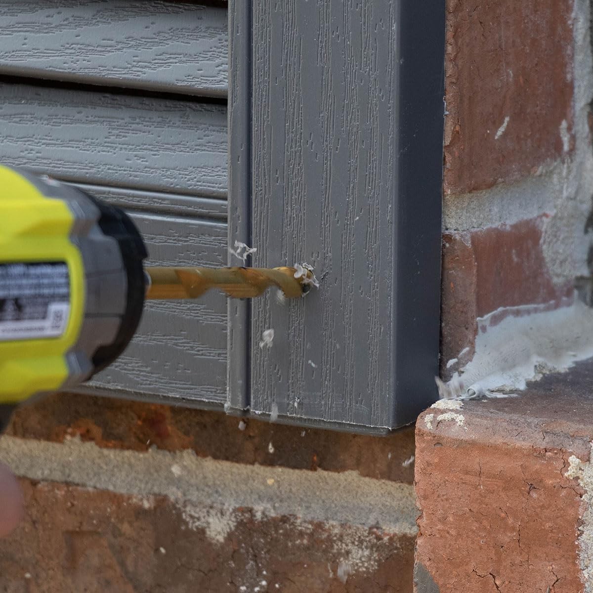 12 in. W x 59 in. H , Standard Two Equal Panels, Raised Panel Shutters, Inclu...