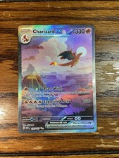 Pokemon SV Scarlet & Violet 151 Charizard EX Card 199/165 SIR