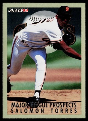 1994 Fleer #33 Salomon Torres Major League Prospects