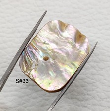 Amazing Natural Flashy Abalone Shell Cabochon, Mother Of Pearl Shell Gemstone