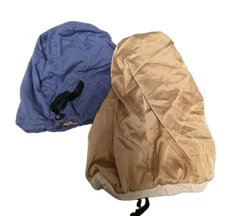 2 Pack Head Scarf Night Cap Silk Satin Bonnet for Sleeping Hair - A0123