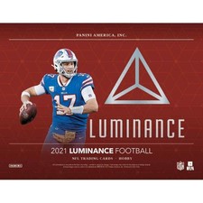 2021 Panini Luminance Football Hobby FACTORY BOX SEALED NEW 21PAFLUM