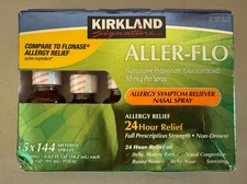 Kirkland Signature Aller-Flo 50 mcg Allergy Spray Exp 05/2026