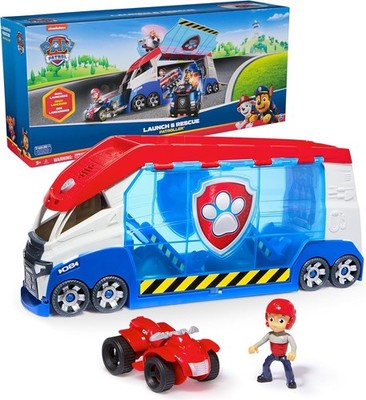 PAW PATROL Launch'n Rescue Patroller 55,8 cm mit Ryder und Quad LKW Truck