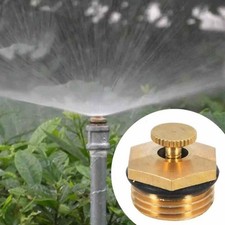 8Pcs Adjustable Brass Sprinkler Heads 360  Rotation Garden Water Spray Nozzles