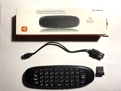 C120 2.4 Remote Control Air Mouse Wireless Keyboard for KODI Android Mini TV Box