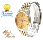 Vintage[NEAR MINT] Seiko 5 7009-3110 Automatic Gold Two Tone Men's Watch JAPAN