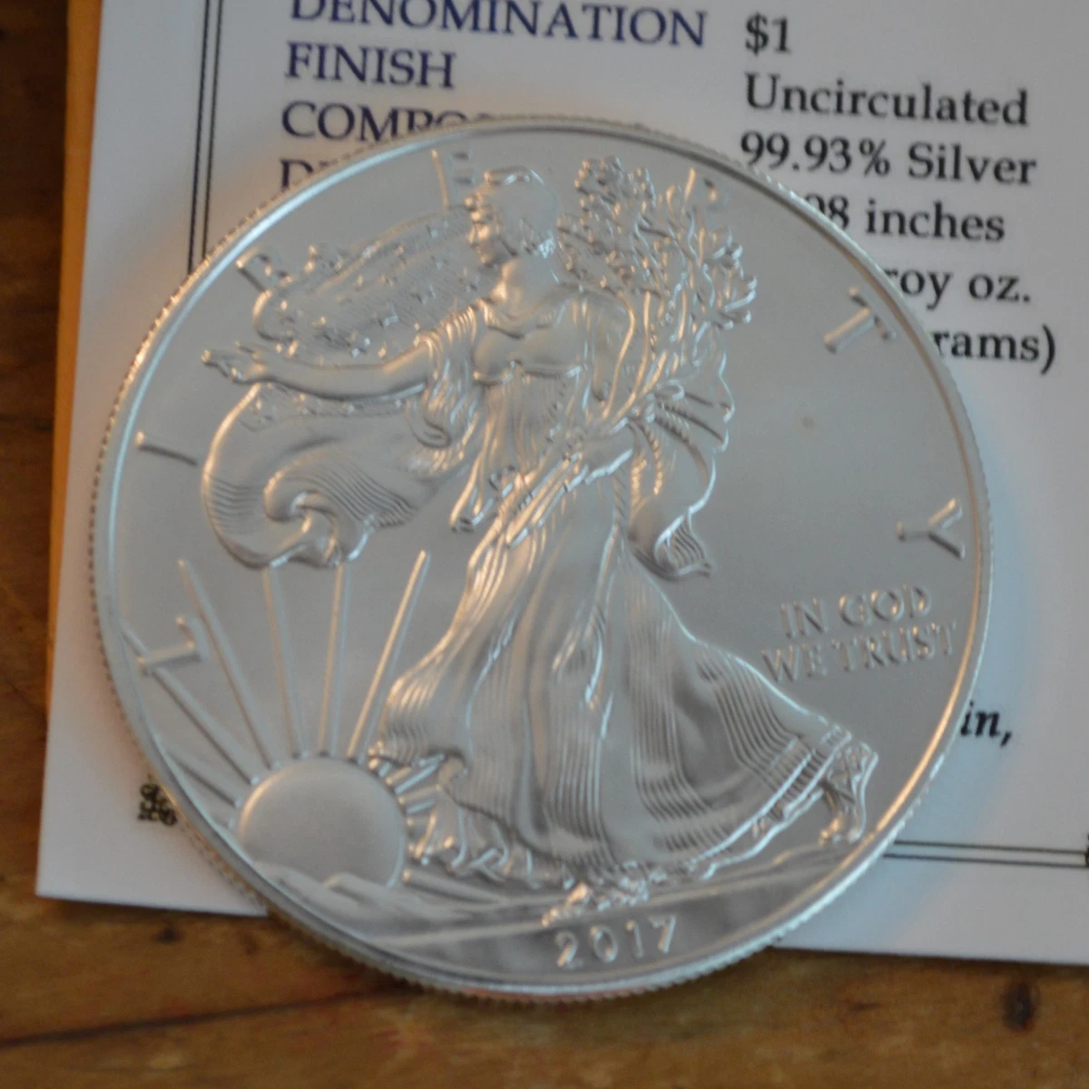 American Eagle 2017 Silver Bullion Coins for sale | eBay
