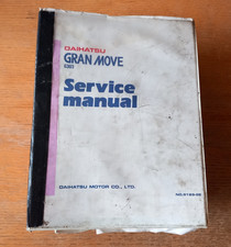 Daihatsu Grand Move G303 Service manual gran