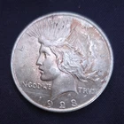 1928 Peace Silver Dollar $1 Philadelphia Mint No Mint Mark Business Strike 90%