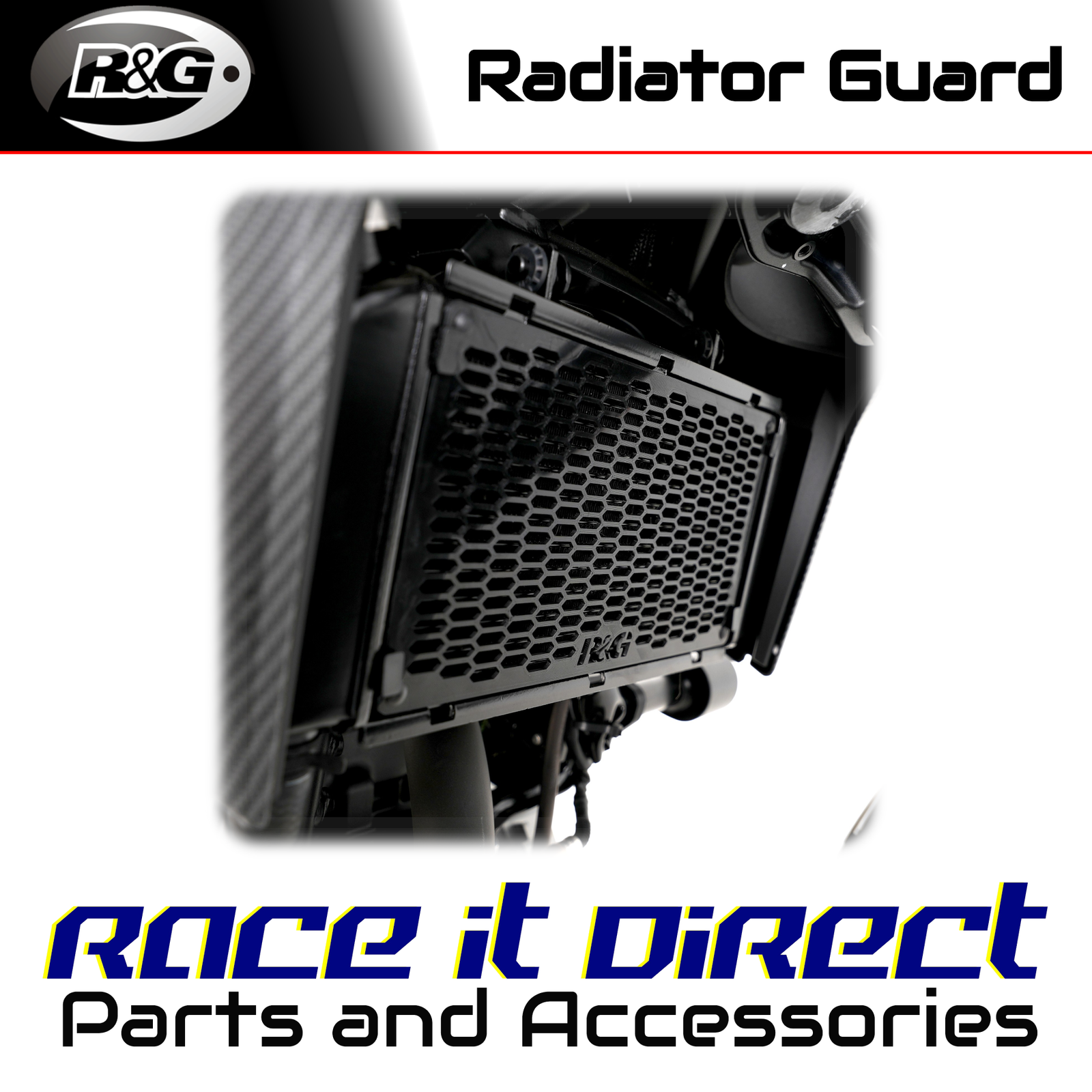 R&G - RAD0331PROBK - Radiator Guards (Pro)