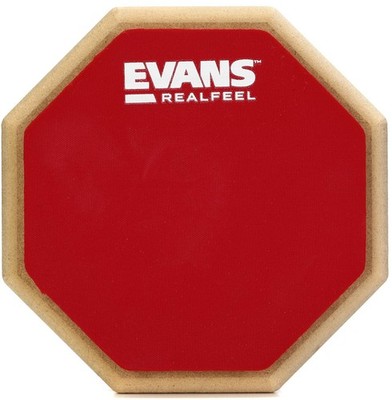 Evans RF6D-RED (5-pack) Bundle