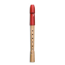 Moellenhower Prima Soprano Recorder Baroque (Red) 1074