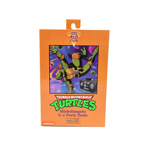 NECA Teenage Mutant Ninja Turtles TMNT Pizza Club 18cm Action Figure Toys Model - Picture 13 of 27