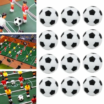 12x Tischfußball Tischkicker mini Bälle 31mm Kicker Ball Ersatzbälle Kickerbälle