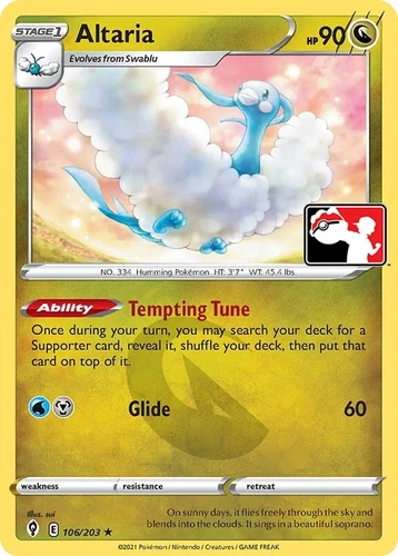 Altaria 106/203 Prize Pack Series Cards