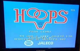 Hoops (Nintendo Entertainment System, 1989) CARTUCHO DE FUNCIONAMIENTO PROBADO NES 